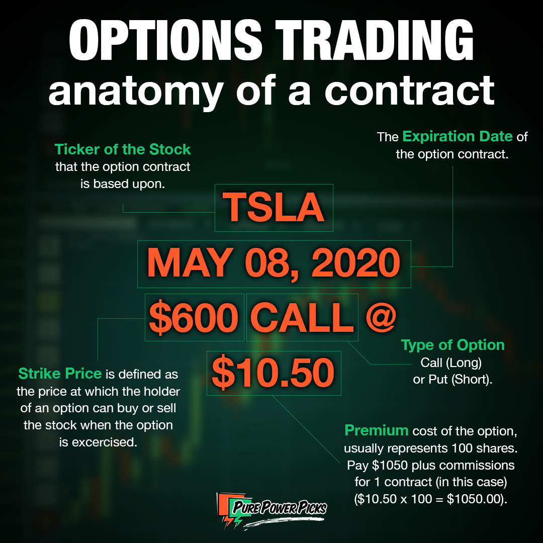 Anatomy of an options contract