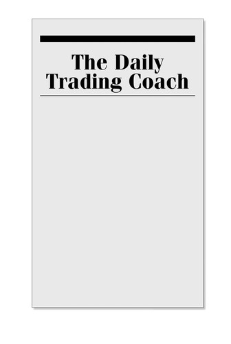 The Daily Trading Coach book cover by Brett Steenbarger