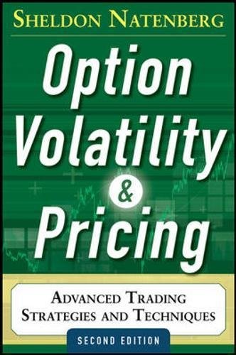 Option Volatility and Pricing book cover by Sheldon Natenberg