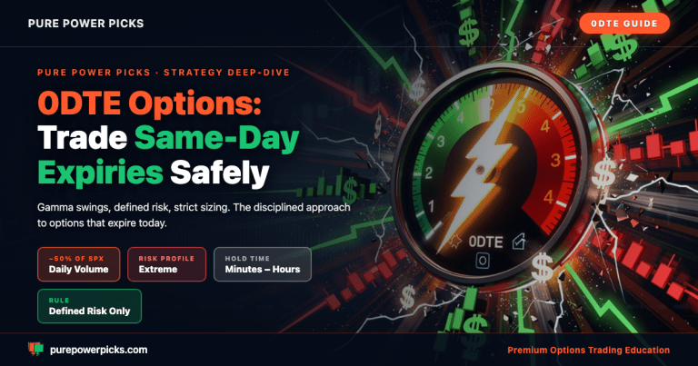 0DTE Options Strategy: How to Trade Same-Day Expiries Safely