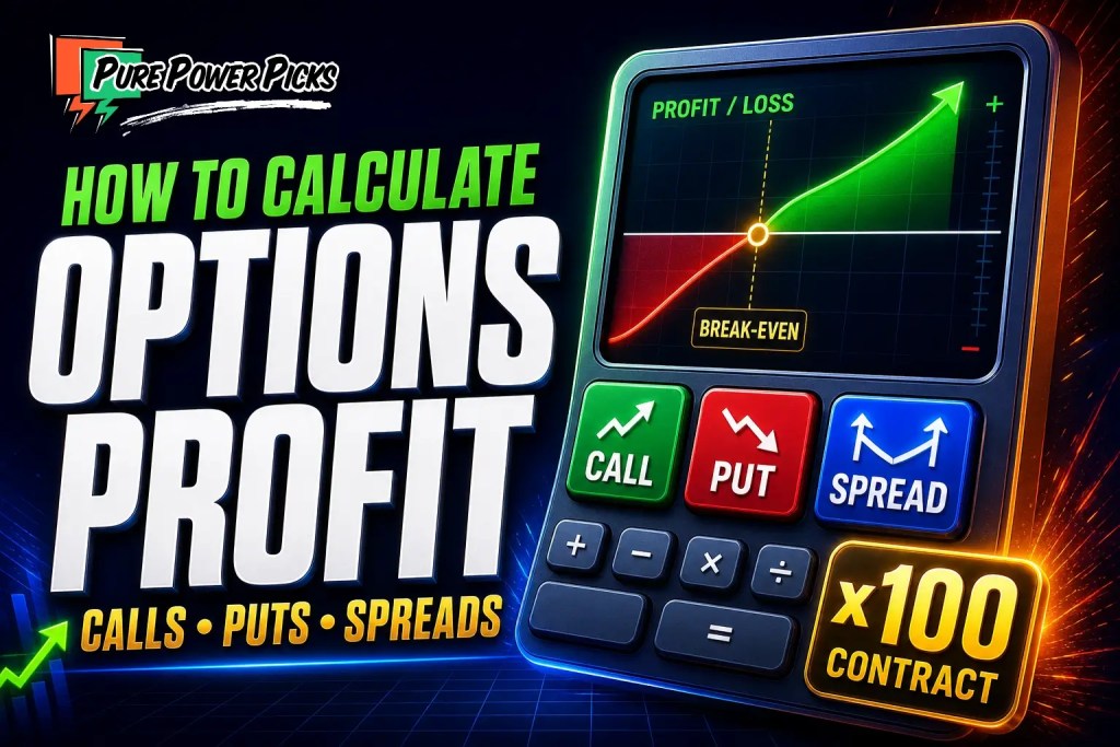 How to calculate options profit for calls, puts, and spreads using a payoff calculator